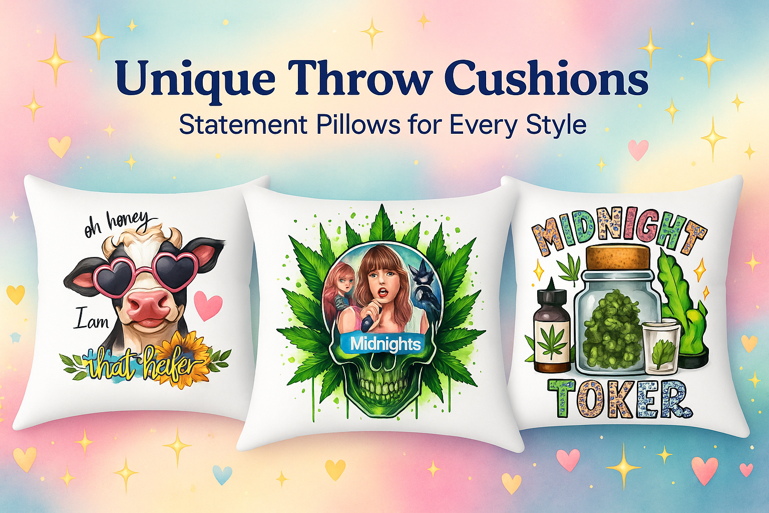 Unique Throw Cushions – Statement Pillows for Every Style - East Coast Gifts