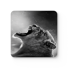 4 Set Majestic Animals Coaster - Wild Animal Safari Forest Dad Gift - East Coast Gifts