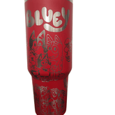 40oz Cartoon Bluey Engraved Tumbler – Stainless Steel Travel Mug - East Coast Gifts