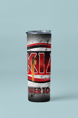 Custom KIA 20oz Tumbler Travel Coffee Mug straw Truck Car Enthusiasts