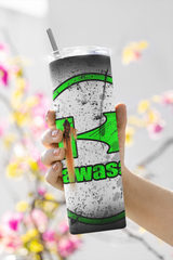 Custom Kawasaki 20oz Tumbler Travel Coffee Mug straw Truck Car Enthusiasts