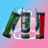 Custom Car Logo 20oz Tumbler Travel Coffee Mug with Straw for Auto Enthusiasts