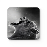 4 Set Majestic Animals Coaster - Wild Animal Safari Forest Dad Gift