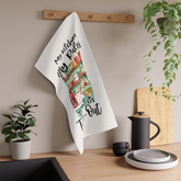 Funny Kitchen Towel – My Kitchen My Rules Tonight It's Take-Out