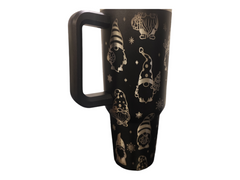 Personalised 40oz Christmas Gonk Tumbler – Stanley-Style Engraved Reusable Mug