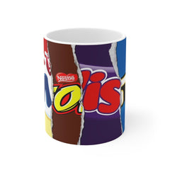 Chocolate Bar Mash Up Coffee Mug - East Coast Gifts