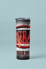 Custom KIA 20oz Tumbler Travel Coffee Mug straw Truck Car Enthusiasts - East Coast Gifts