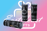 Custom Mercedes Benz 20oz Tumbler Travel Coffee Mug straw Truck Car Enthusiasts - East Coast Gifts