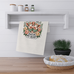 Don’t Go Bacon My Heart Pig Towel Set – Cute Farmhouse Kitchen Decor (2 Designs) - East Coast Gifts