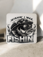 Fishing Addict Funny Fishing - drink coaster gift Bait Net Lure Gift for Him - East Coast Gifts