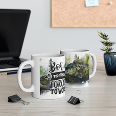 Fishing Theme Novelty Funny Hobby Mug Birthday Valentine Gift idea - East Coast Gifts