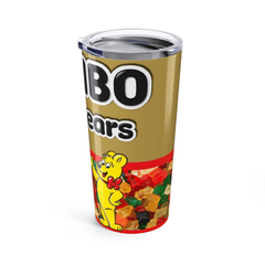 Gummibears Inspired 20oz Travel Coffee tumbler Mug with straw - East Coast Gifts