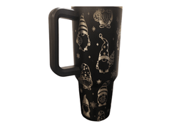 Personalised 40oz Christmas Gonk Tumbler – Stanley - Style Engraved Reusable Mug - East Coast Gifts