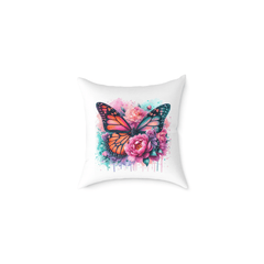 Personalised Any Name Butterfly Design Cushion Printed Birthday Gift - East Coast Gifts