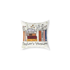 Taylor Swift Throw Pillow Collection – 40x40cm with Infill | Swiftie Home Decor - East Coast Gifts