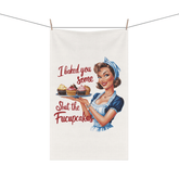 Vintage - Style Tea Towel - Retro Humor Kitchen Decor - East Coast Gifts