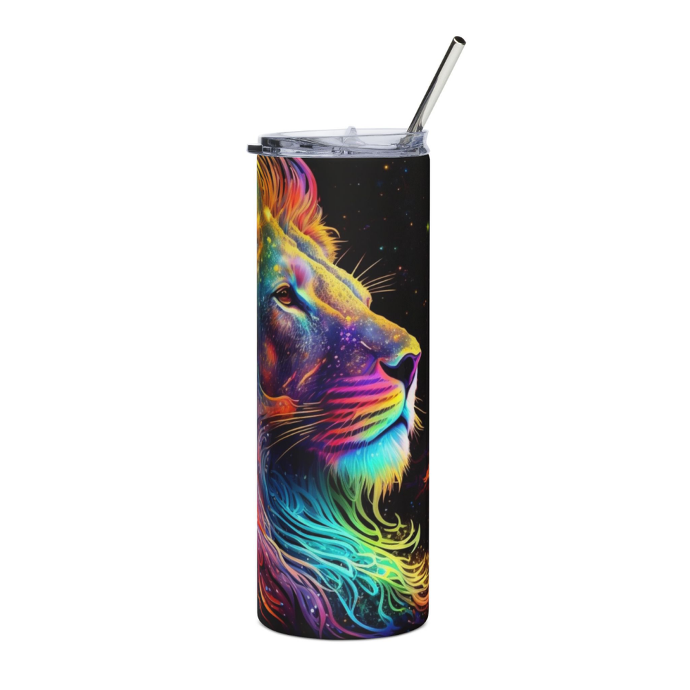 20oz Zodiac Skinny Tumbler Insulated Stainless Steel – Astrology Gift Cup, - East Coast Gifts