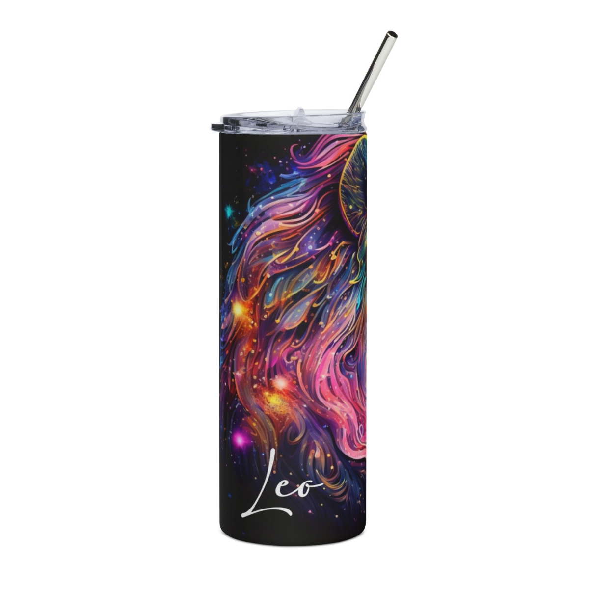 20oz Zodiac Skinny Tumbler Insulated Stainless Steel – Astrology Gift Cup, - East Coast Gifts