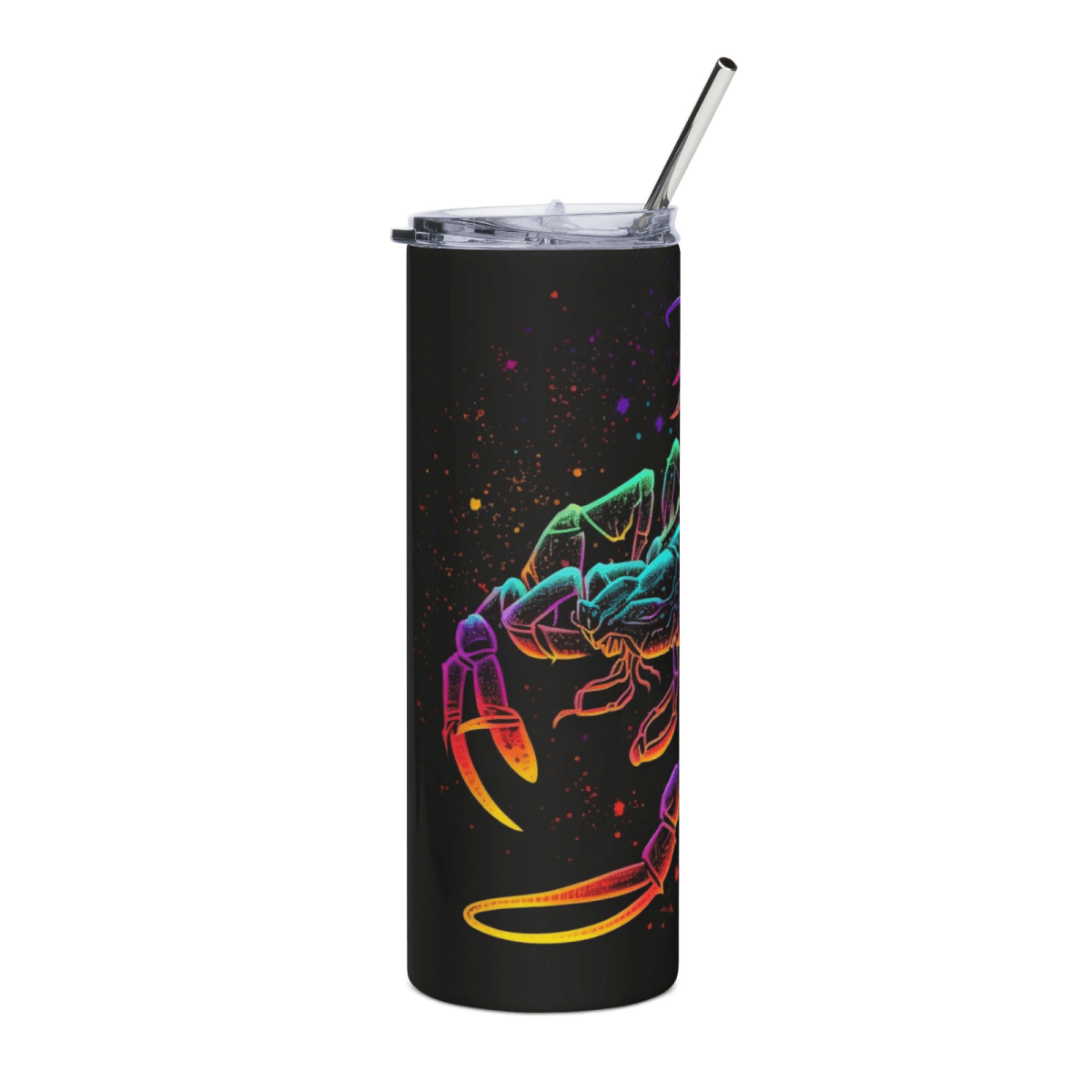 20oz Zodiac Skinny Tumbler Insulated Stainless Steel – Astrology Gift Cup, - East Coast Gifts