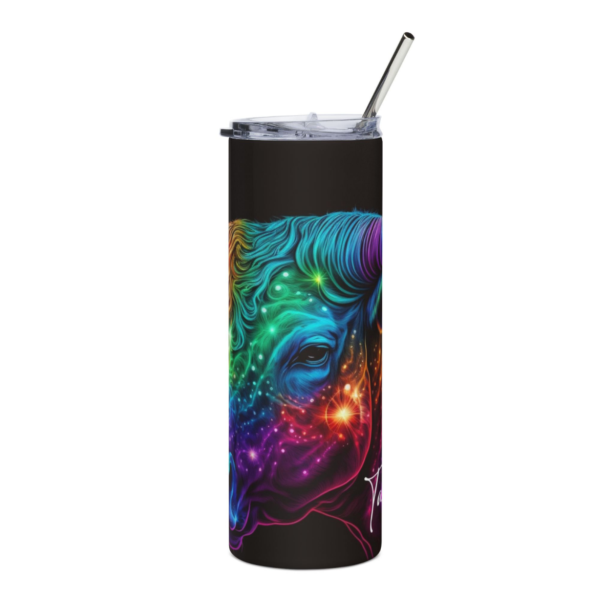 20oz Zodiac Skinny Tumbler Insulated Stainless Steel – Astrology Gift Cup, - East Coast Gifts