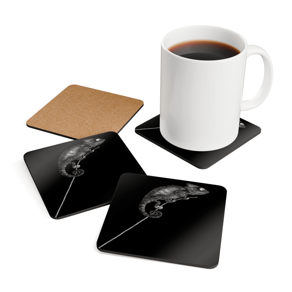 4 Set Majestic Animals Coaster - Wild Animal Safari Forest Dad Gift - East Coast Gifts