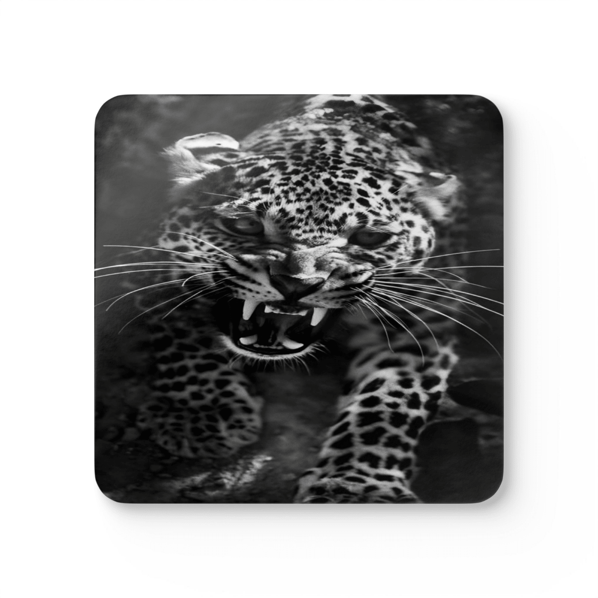 4 Set Majestic Animals Coaster - Wild Animal Safari Forest Dad Gift - East Coast Gifts
