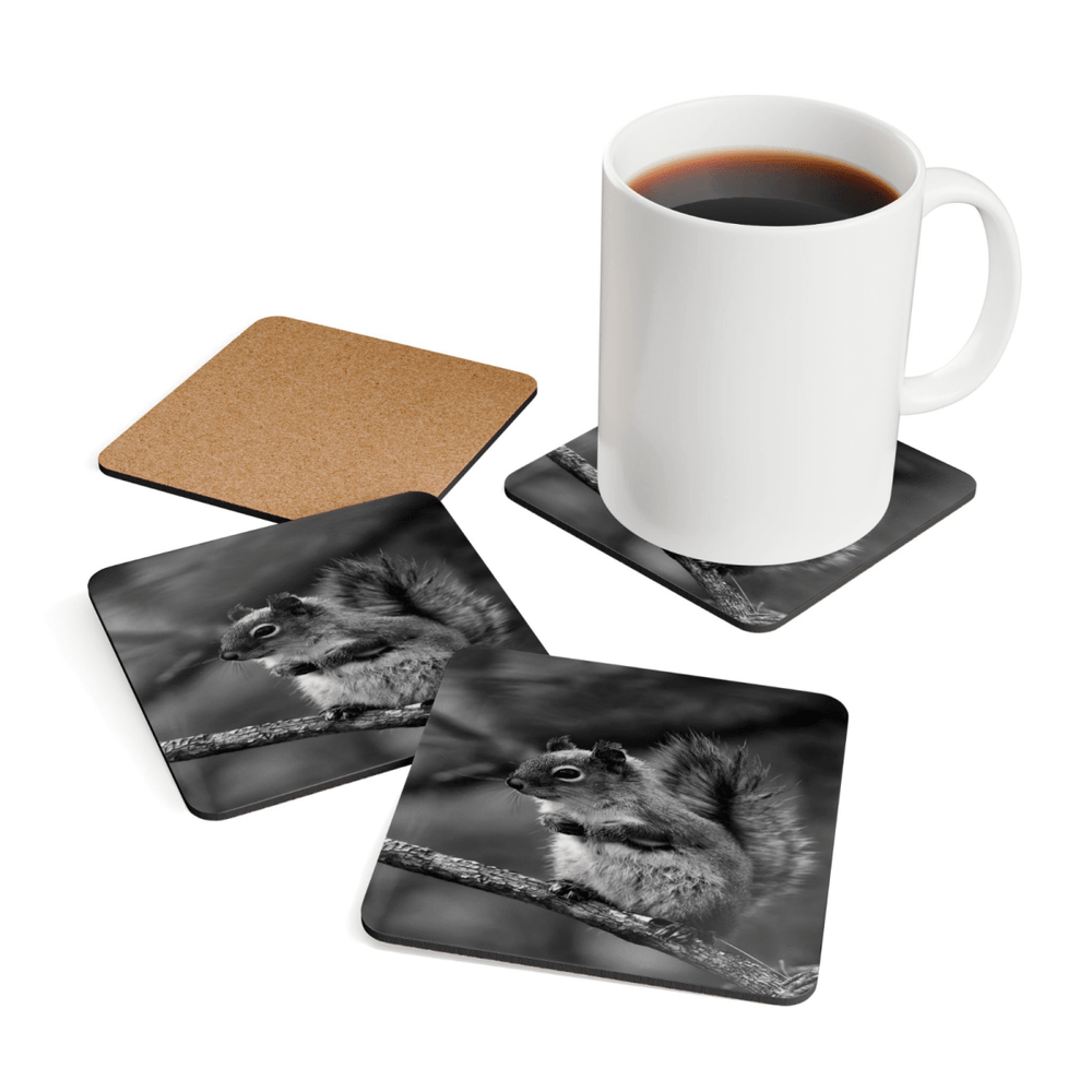 4 Set Majestic Animals Coaster - Wild Animal Safari Forest Dad Gift - East Coast Gifts