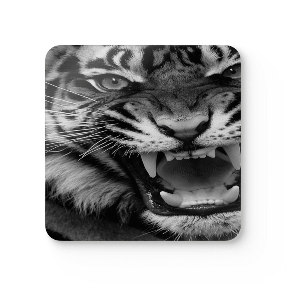 4 Set Majestic Animals Coaster - Wild Animal Safari Forest Dad Gift - East Coast Gifts