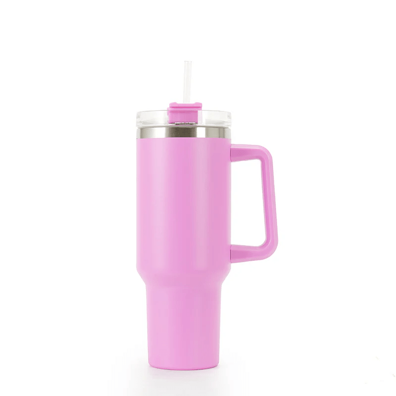 40oz Fortnite - Inspired Engraved Tumbler – Stainless Steel Travel Mug with Handle - East Coast Gifts