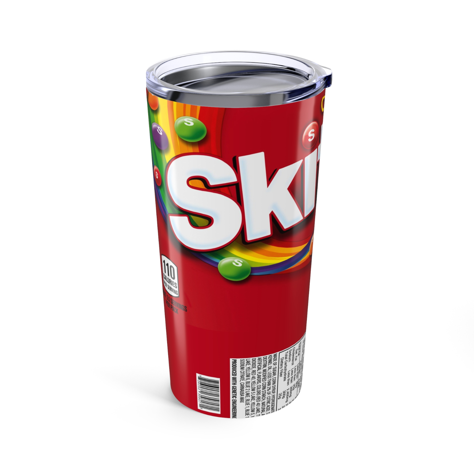 🌈 Taste the Rainbow Skittles-Inspired 20oz Stainless Steel Tumbler –Insulated🌈