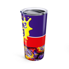 Cadburys Creme Egg Inspired 20 oz, Stainless Steel Tumbler, Hot or Cold