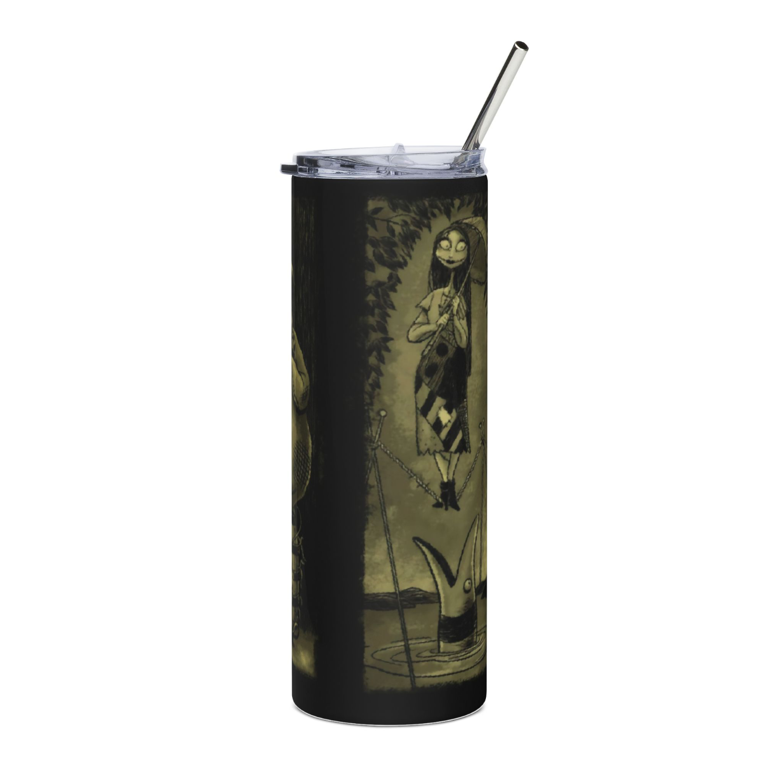 20oz Nightmare Before Christmas Gothic Tumbler – Jack Skellington & Oogie Mug