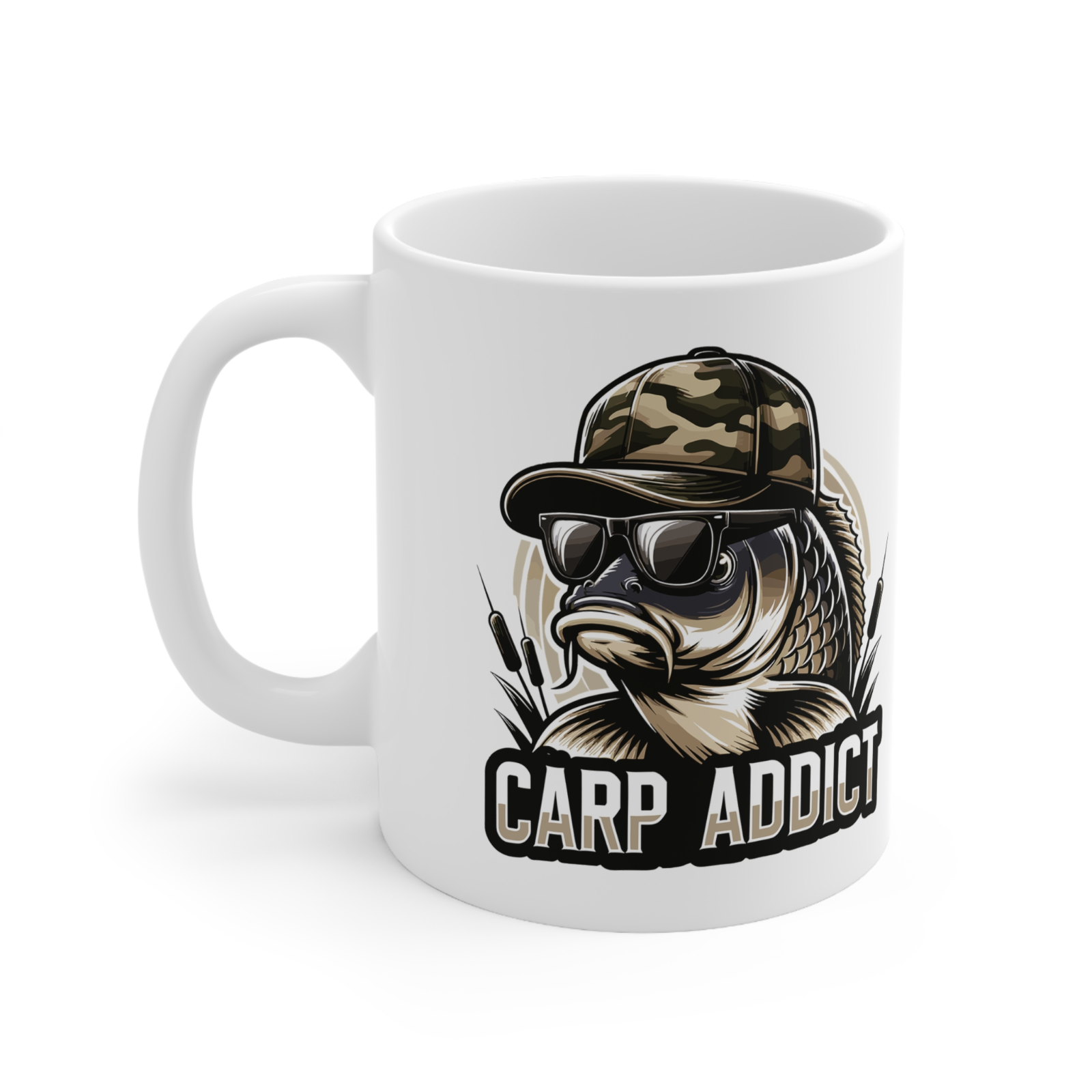 Fishing Theme Novelty Funny Hobby Mug Birthday Valentine Gift idea