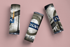 Custom Volvo 20oz Tumbler Travel Coffee Mug with straw Truck Car Enthusiasts