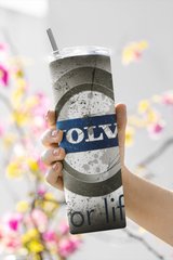 Custom Volvo 20oz Tumbler Travel Coffee Mug with straw Truck Car Enthusiasts