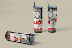 Custom Audi 20oz Tumbler Travel Coffee Mug with straw Truck Car Enthusiasts