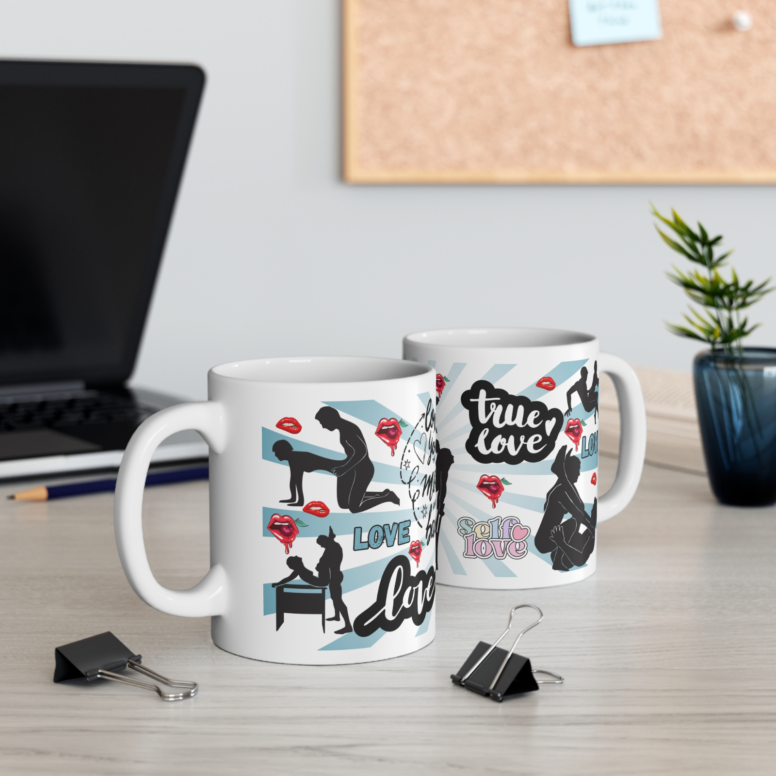 Erotic Designs 15oz Coffee mugs