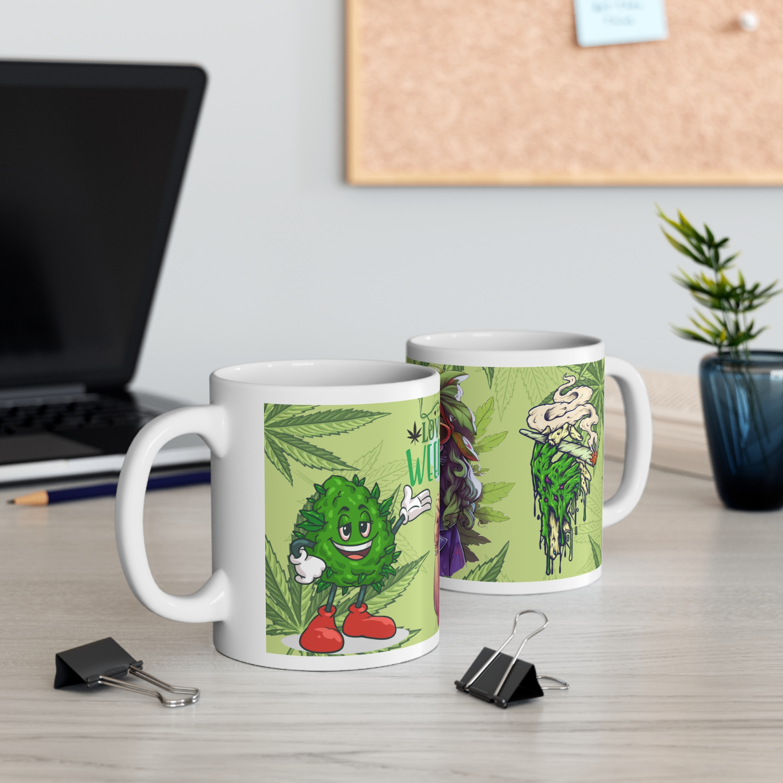Weed Stoner Splif Coffee Mug Cannabis 420 Gift Funny Smoker THC 33 designs