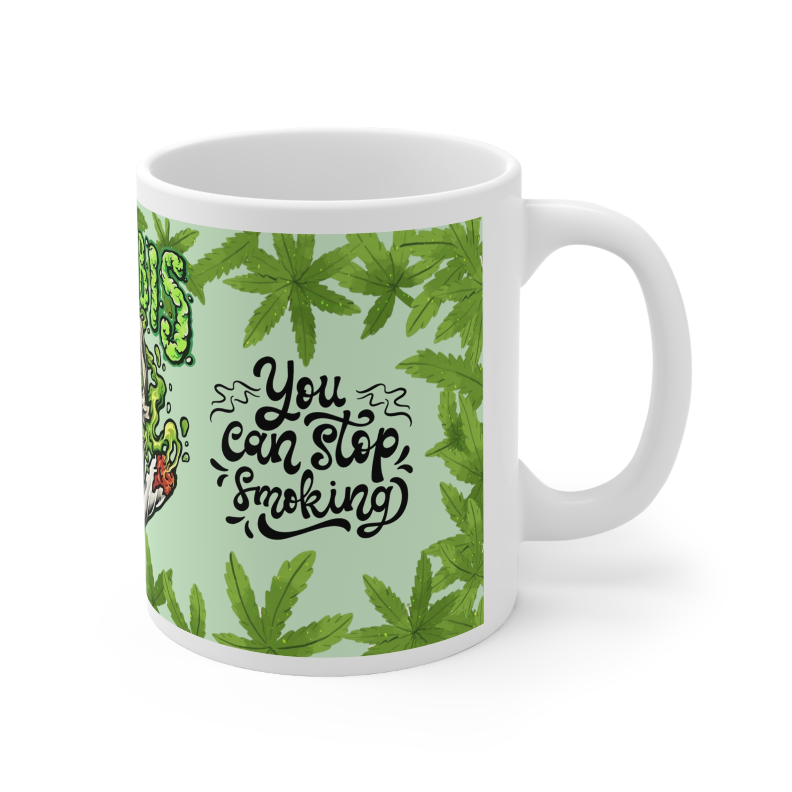 Weed Stoner Splif Coffee Mug Cannabis 420 Gift Funny Smoker THC 33 designs