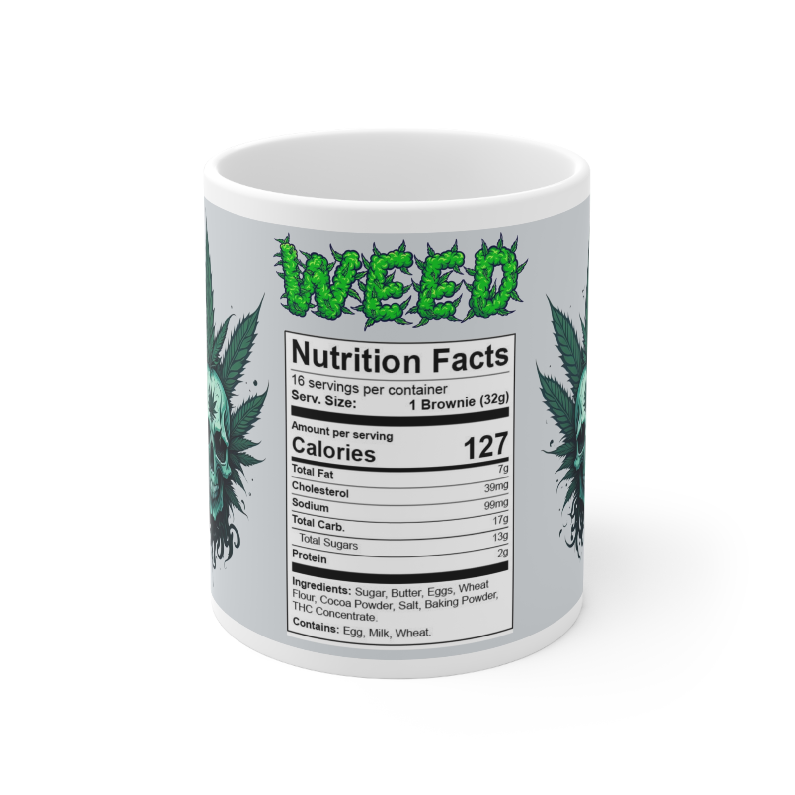 Weed Stoner Splif Coffee Mug Cannabis 420 Gift Funny Smoker THC 33 designs