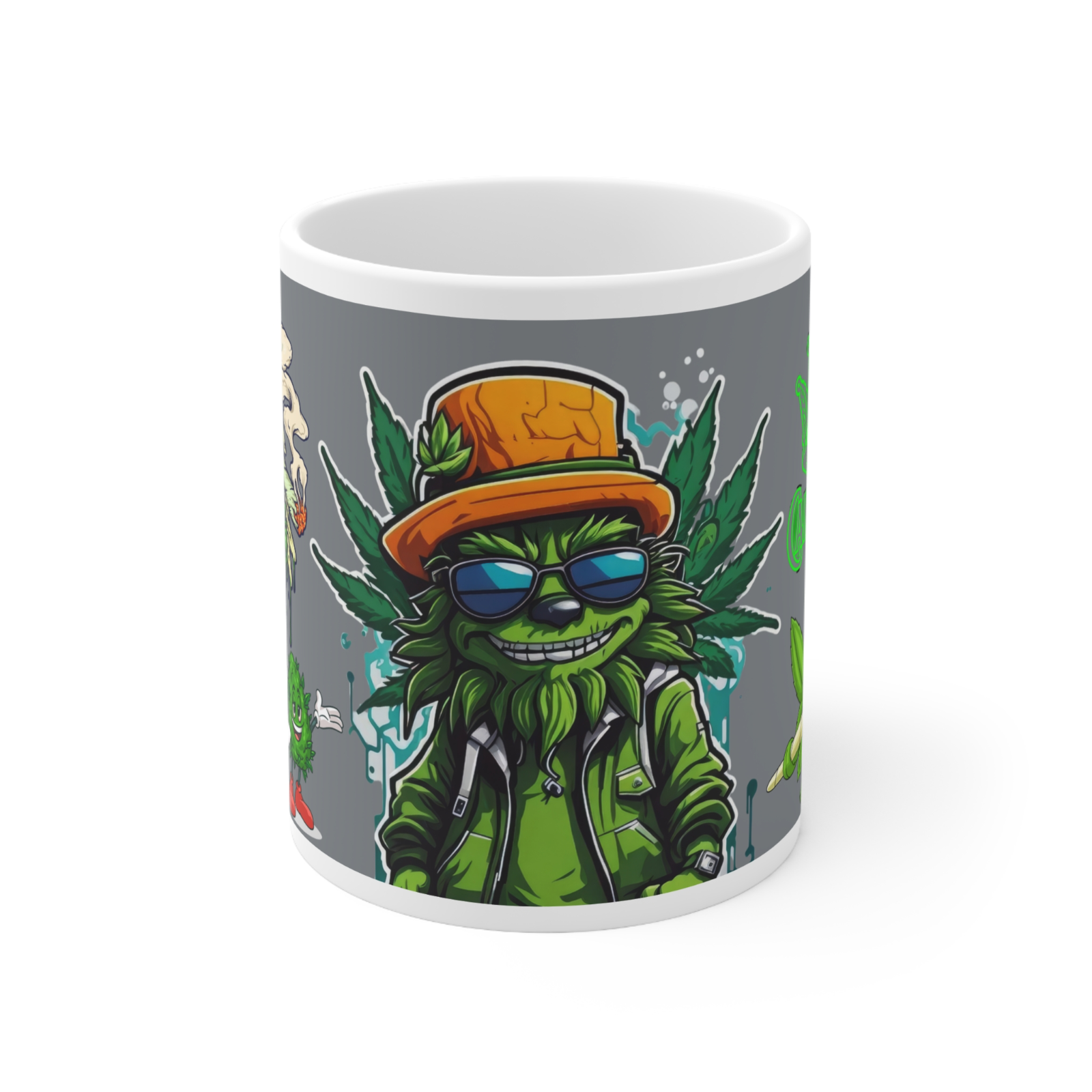 Weed Stoner Splif Coffee Mug Cannabis 420 Gift Funny Smoker THC 33 designs