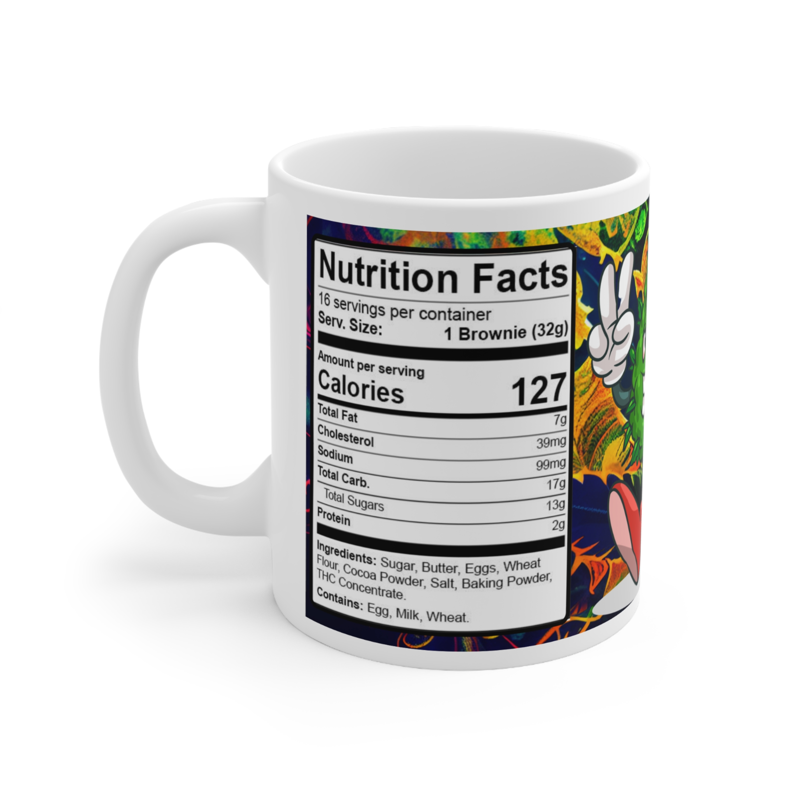 Weed Stoner Splif Coffee Mug Cannabis 420 Gift Funny Smoker THC 33 designs