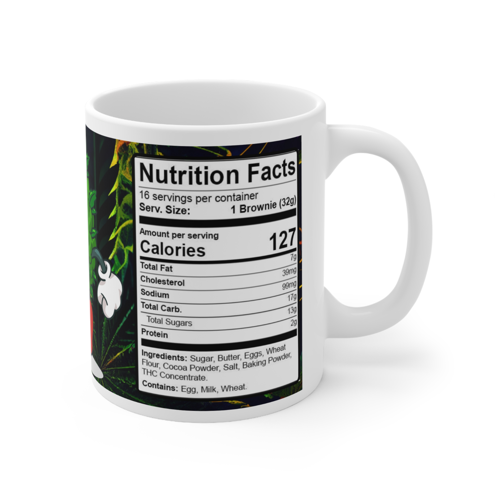 Weed Stoner Splif Coffee Mug Cannabis 420 Gift Funny Smoker THC 33 designs