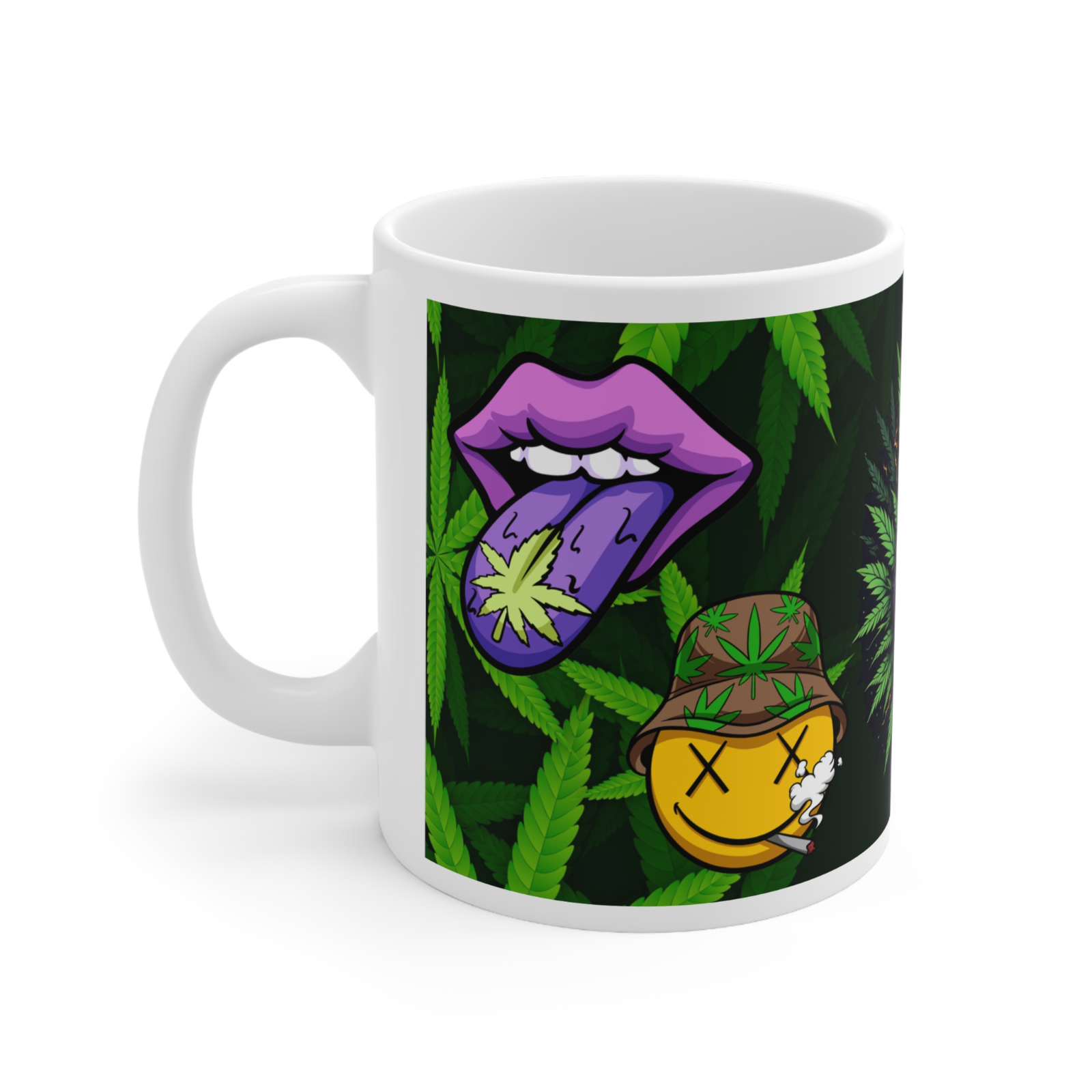 Weed Stoner Splif Coffee Mug Cannabis 420 Gift Funny Smoker THC 33 designs