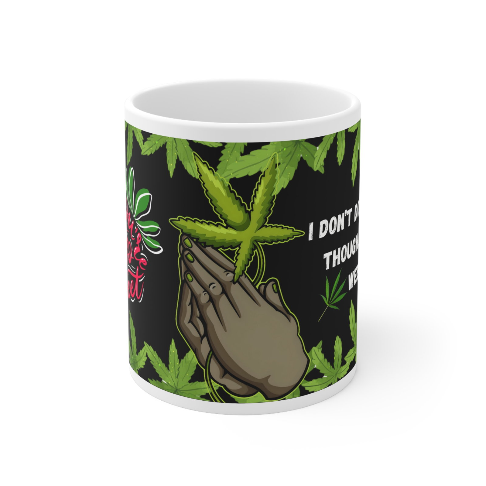 Weed Stoner Splif Coffee Mug Cannabis 420 Gift Funny Smoker THC 33 designs