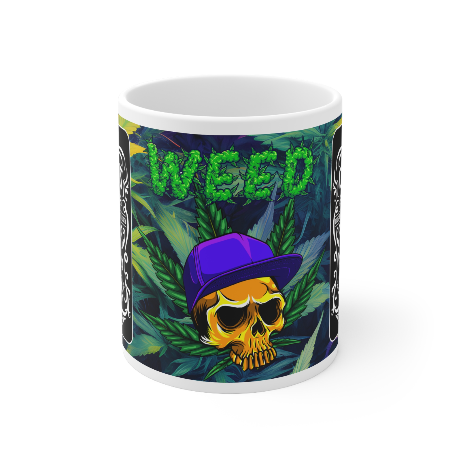 Weed Stoner Splif Coffee Mug Cannabis 420 Gift Funny Smoker THC 33 designs