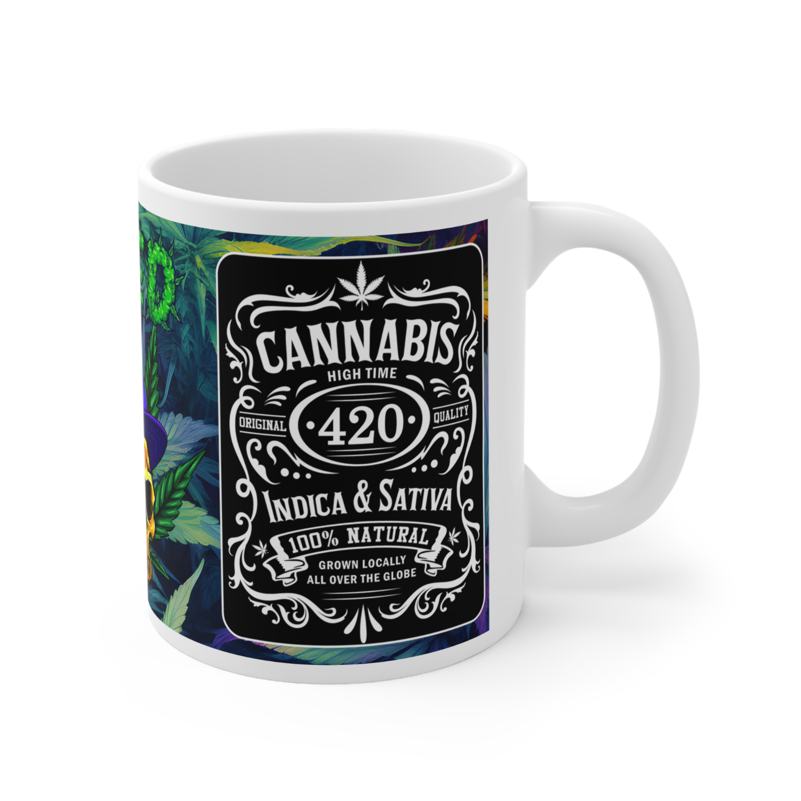 Weed Stoner Splif Coffee Mug Cannabis 420 Gift Funny Smoker THC 33 designs
