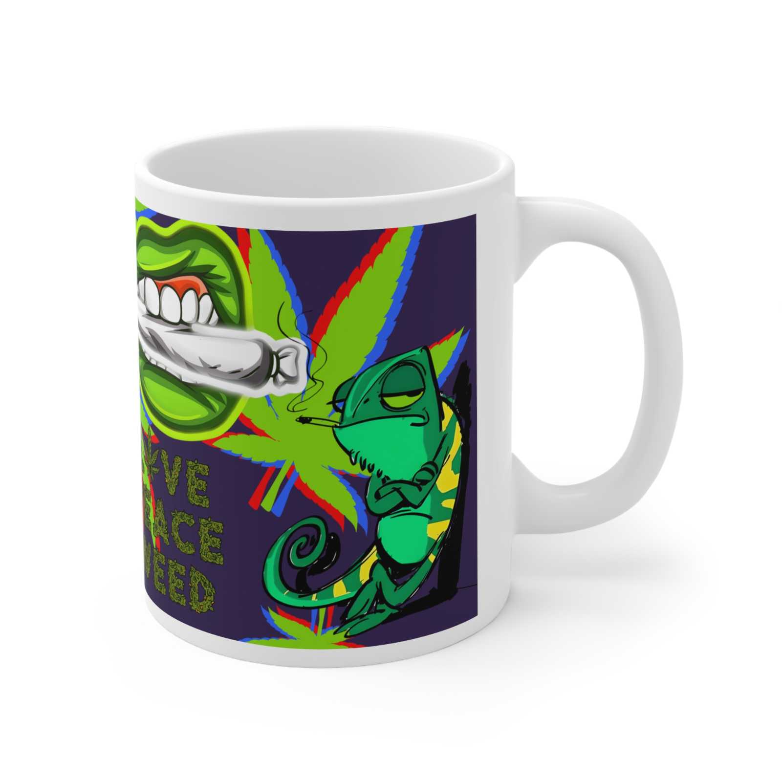 Weed Stoner Splif Coffee Mug Cannabis 420 Gift Funny Smoker THC 33 designs