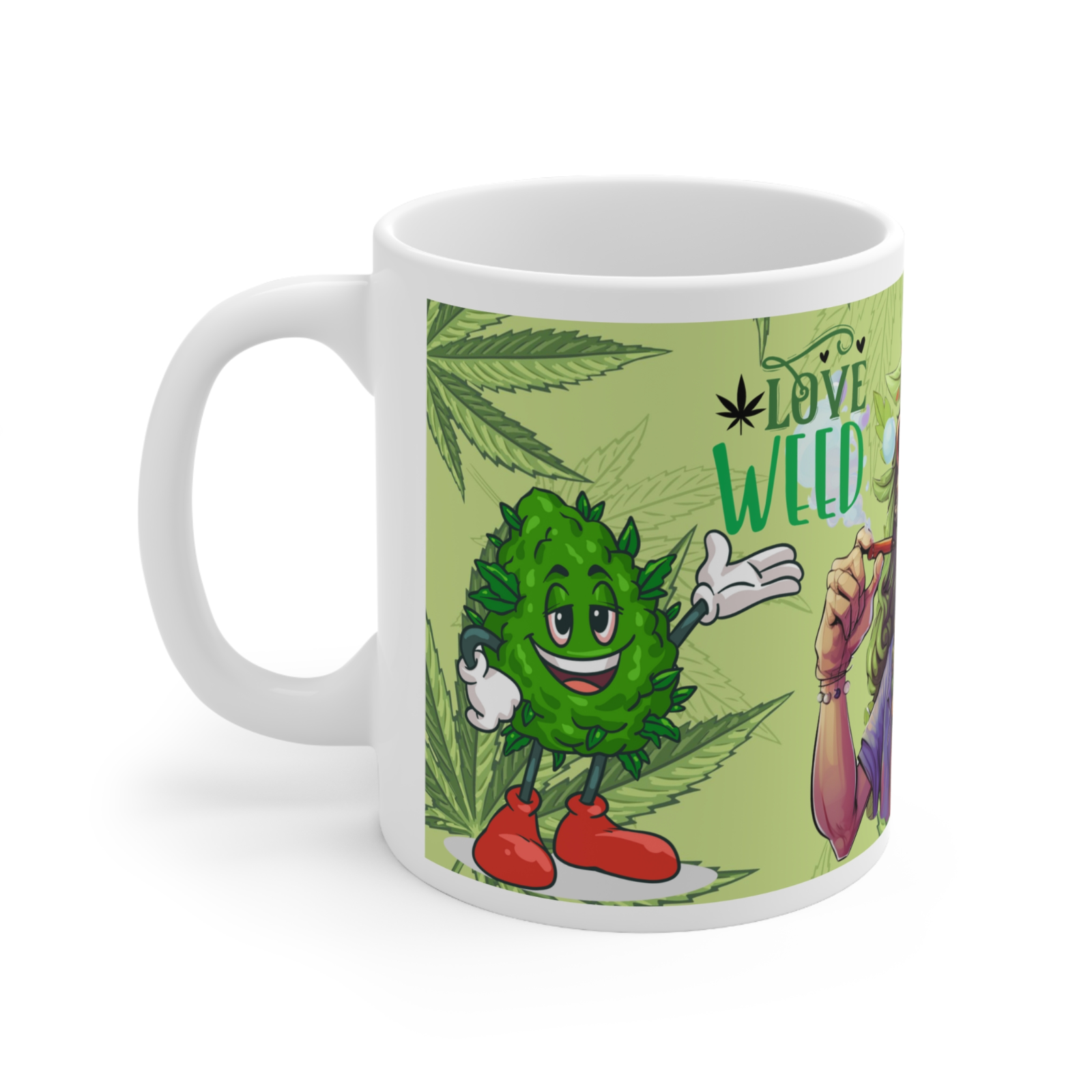 Weed Stoner Splif Coffee Mug Cannabis 420 Gift Funny Smoker THC 33 designs