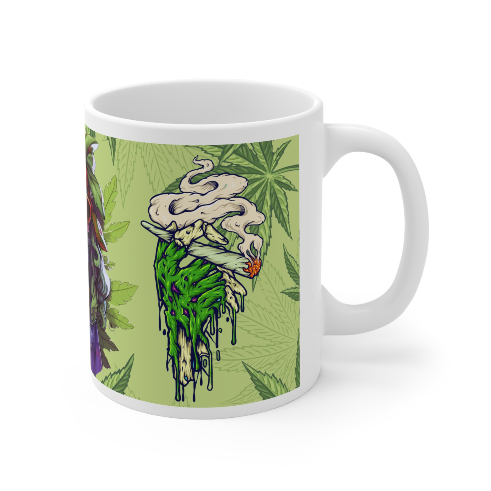 Weed Stoner Splif Coffee Mug Cannabis 420 Gift Funny Smoker THC 33 designs